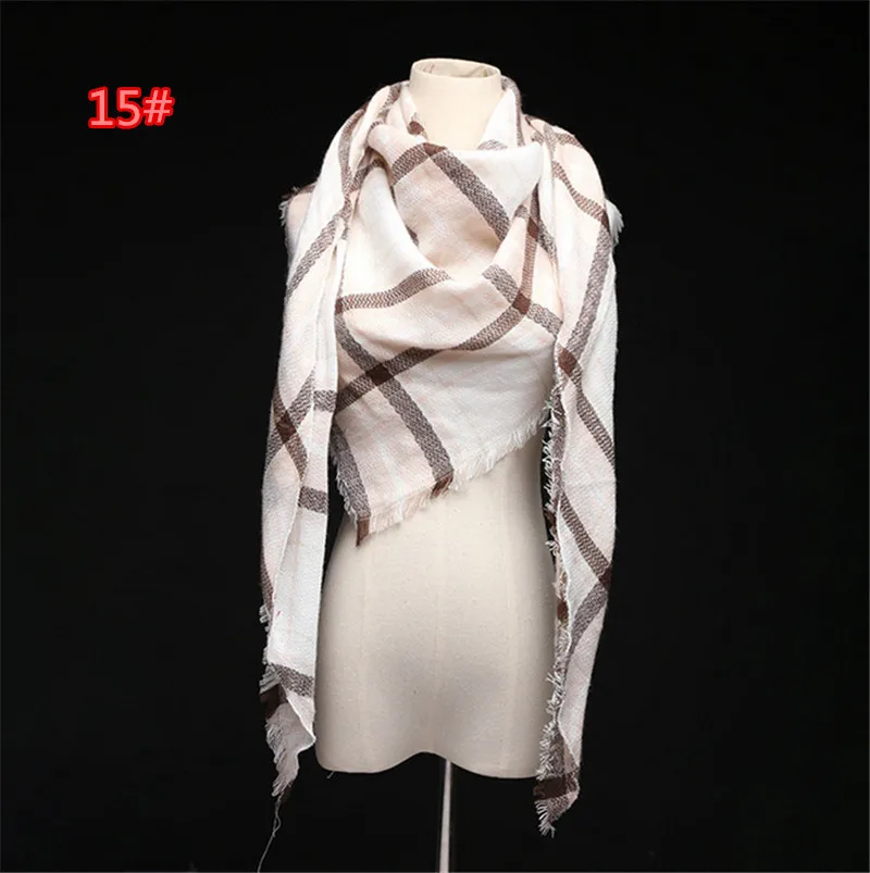 Зимний модный дизайнерский кашемировый треугольный шарф Женская шаль акриловый Кейп одеяло плед платок Прямая поставка