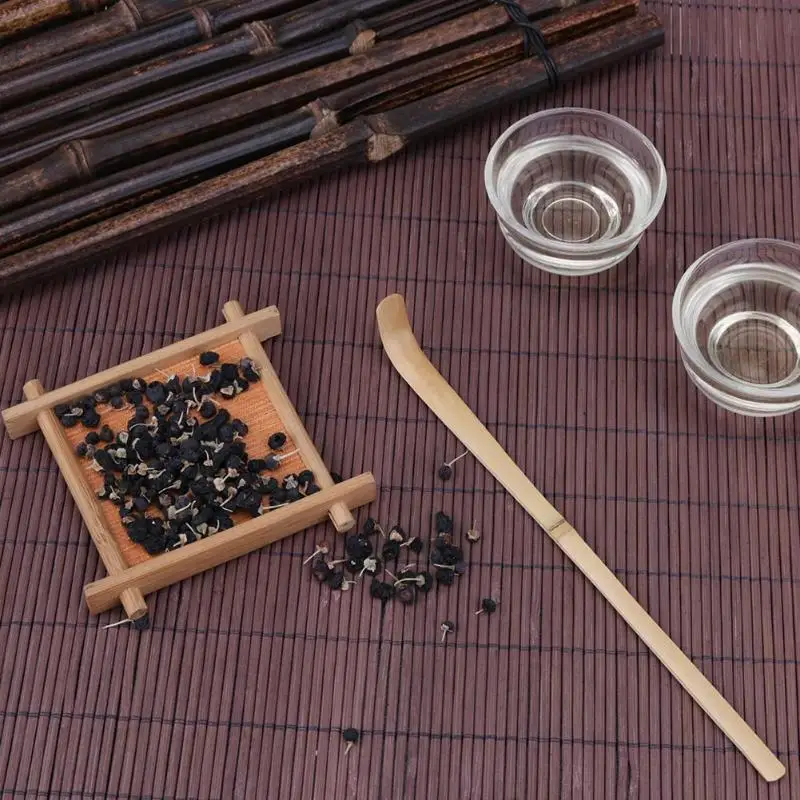 18 см чайная ложка ручной работы из бамбука Chashaku Matcha Ретро японский зеленый чай Черпак для маття для церемоний чай в стиках инструмент окружающей среды