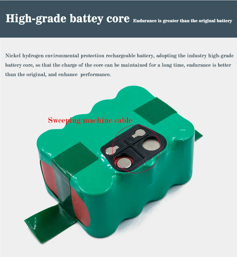 PALO Горячая 14,4 V ni-mh 3500mAh пылесос подметальный робот аккумуляторная батарея для KV8/XR210 FM-019 INDREAM9200 и т. Д