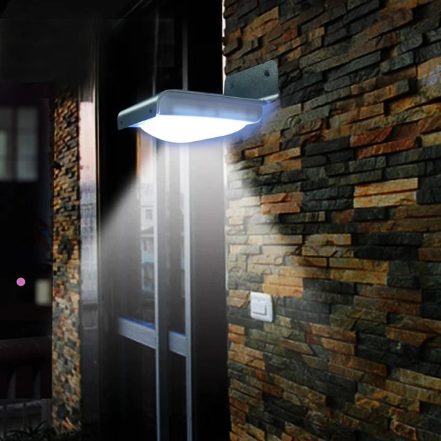 16 led solar power motion sensor garden security lamp outdoor