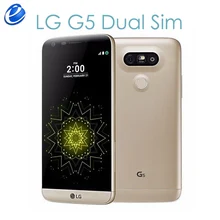 Original desbloqueado LG G5 Dual Sim H860N 2 sim 4G LTE GSM Android Teléfono Móvil Quad Core RAM 4 GB ROM 32 GB 5,3 "16MP teléfono móvil(China)