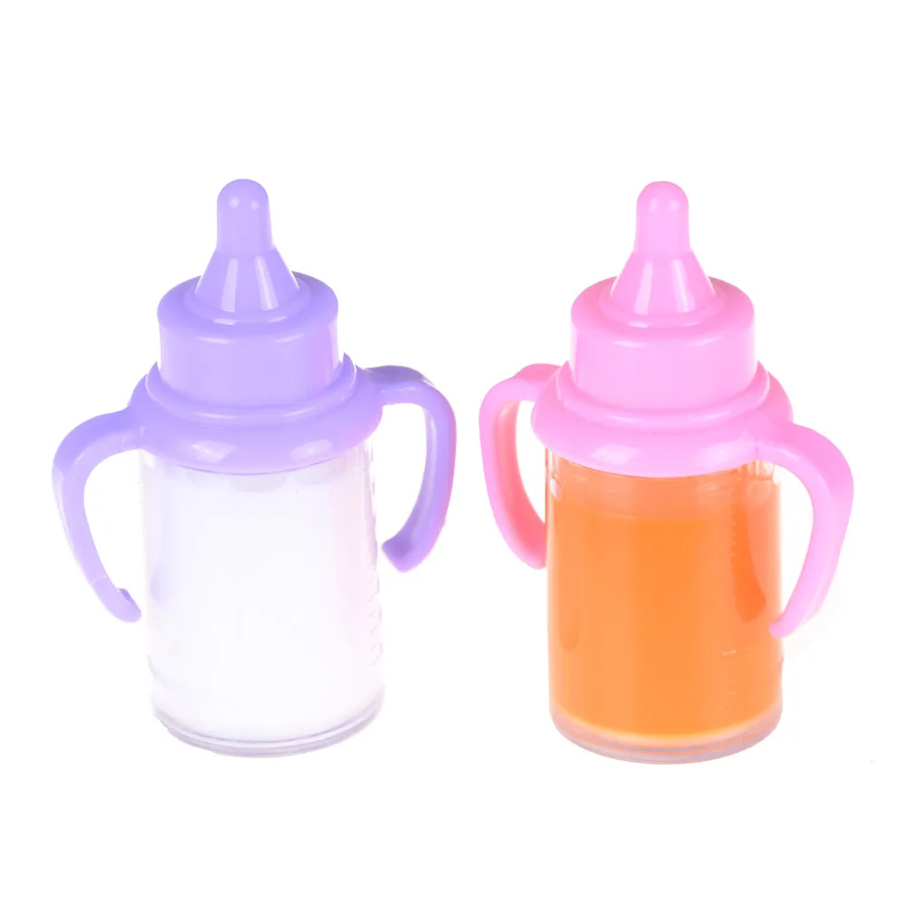 

Baby Dolls Feeding Bottle Magic Dummy Pacifiers Set Disappearing Milk Bundle Kids Play Toy Accessory Reborn Preemie Kit