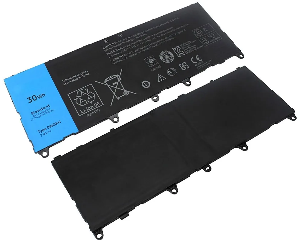 7,4 V 30Wh/3850 mAh Подлинная Оригинальная батарея(0 WGKH) для ноутбука Dell Latitude 10e H91MK Y50C5 OWGKH