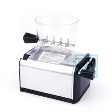 Высокое качество 220 В Электрический автоматического изготовления для набивки сигарет машина Табак Ролик Maker инъекции 8 мм трубки портативный