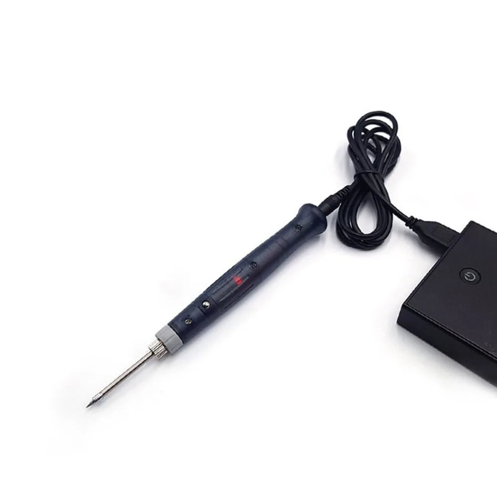Мини Портативный USB 5 V 8 W Электрический паяльник ручка/Совет сенсорный выключатель Регулируемый Электрический паяльник железные
