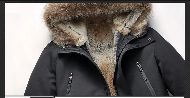 KOLMAKOV Winter Down Coats Mens Thicken Parka Jackets Dress Men Detachable Fluff Liner Overcoat Parkas M-3XL Warm Outwear Male puffer jacket with fur hood