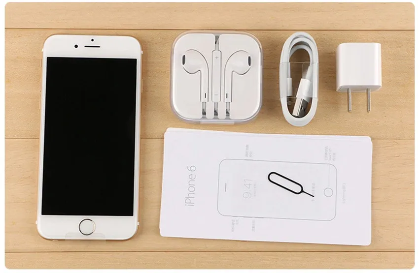 Apple iPhone 6, герметичная коробка, заводской разблокированный смартфон, двухъядерный, 4,7 дюймов, 128 Гб ПЗУ, 8 Мп, Мультитач, WCDMA, 4G, LTE телефон