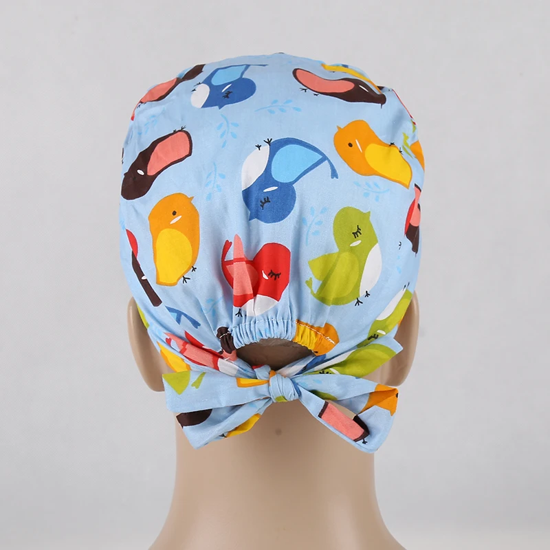 Men Sweatband Colors Bird Pattern Printing Scrub Cap Surgery Men Sweatband Colors Bird Pattern Printing Scrub Cap Surgery Surgical Hat Chef In Medical From Novelty Special Use On Aliexpress Alibaba
