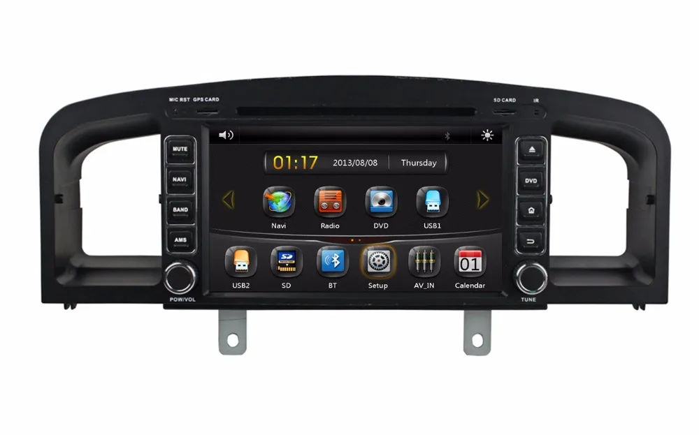 Touch Screen HD 2 din 7 Car Radio DVD GPS Navigation for Lifan 620 With Bluetooth