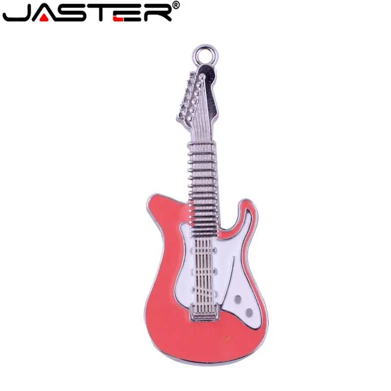 JASTER рок-н-ролл электрогитара форма USB флеш-накопитель музыка ручка привод металлическая Флешка 4 ГБ 8 ГБ 16 ГБ 32 ГБ карта памяти