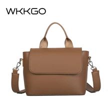 WKKGO Tote Casual Top-handle Simples Saco de Compras Das Mulheres Bolsa de Ombro Mensageiro Crossbody Bag Lady Clutch Designer Satchel Bag