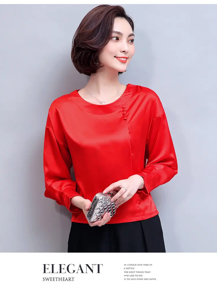 7 Colors New Winter Autumn Slik Blouse Women 2019 Long Sleeve Plus Size Shirts Femme Tops Fashion Casual Chiffon Blusas Mujer (9)