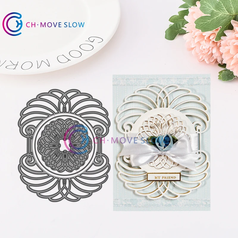 

CH MARCHELINE PLUME Metal Cutting Dies For Scrapbooking DIY Cards Album Decoration Embossing Albun Decor