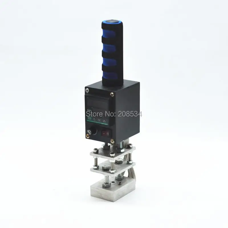 10X13 Manual Hot Stamping Machine Handheld Hot Stamp Printing Machine Mark printer Leather embossing LOGO Brand Pressing Machine