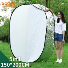 GODOX – réflecteur de photographie rond, Portable et pliable, 5 en 1, 59