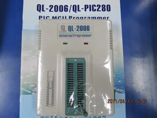 

QL-2006 PIC MCU high performance programmer +ICSP online downloader USB burner