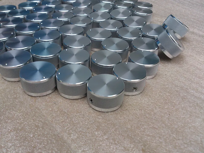 

1pcs Diameter 30mm High 16mm Volume Potentiometer Knob Aluminum Alloy Solid Knob HIFI Audio Amplifier Knob