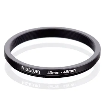 

RISE(UK) 49mm-46mm 49-46mm 49 to 46 Step down Ring Filter Adapter black
