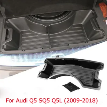 

New Car-styling plastic tank trunk pallet storage box storage tank Tray case for Audi Q5 SQ5 2009-2018, auto accessories