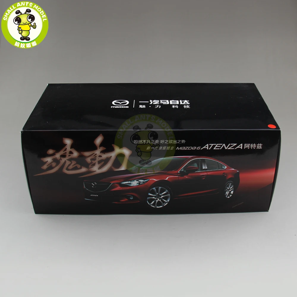 1/18 Mazda 6 ATENZA литая под давлением модель автомобиля игрушка мальчик девочка Коллекция подарков красный