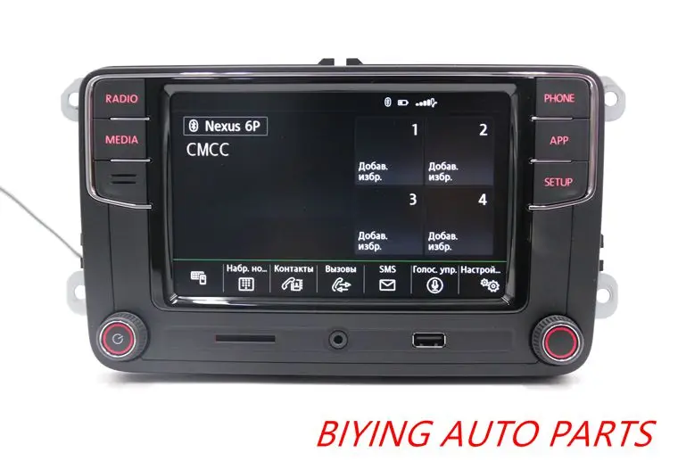 Android Авто CarPlay MirrorLink Noname RCD330 Plus R340G 6.5MIB радио для Golf 5 6 Jetta CC Tiguan Passat Polo Toureg 6RD035187B