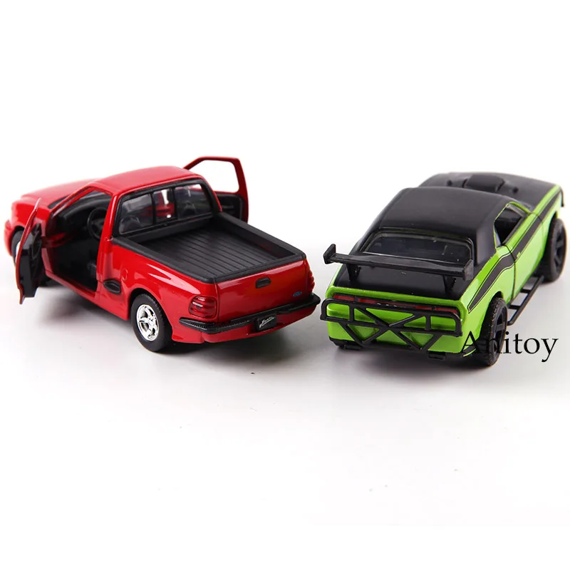 Beste Metalen Gegoten JDM Tuners JADA Snelle en Furious Subaru WRX STI F 150 SVT GT R R35 Charger RT Diecast Metalen model Auto Speelgoed