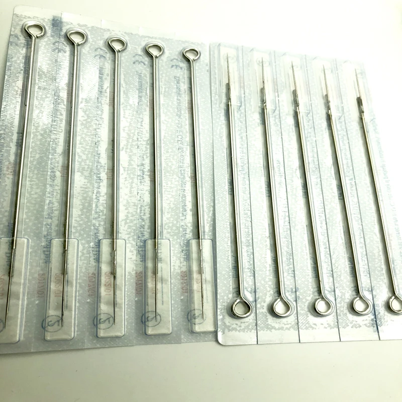

New 50pcs Round Liner Lining Assorted Sterilized Tattoo Needles 3RL 5RL 7RL 9RL 3RS 5RS 7RS 9RS 7M1 9M1 Free Shipping