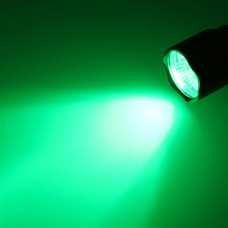 Vastfire Poderoso Tático Caça Luz q5 Verde - Vermelho Airsoft Linternas Scout Arma Ultra Brilhante Lanterna 10000lm 8 Vastfire poderoso 10000lm tático caça luz q5