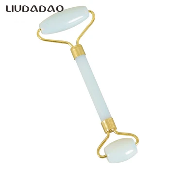 

Natural Opalite Face Massager Double Head Crystal Face Skin Care Tools Rollers Beauty Massage Body Facial Roller For Women