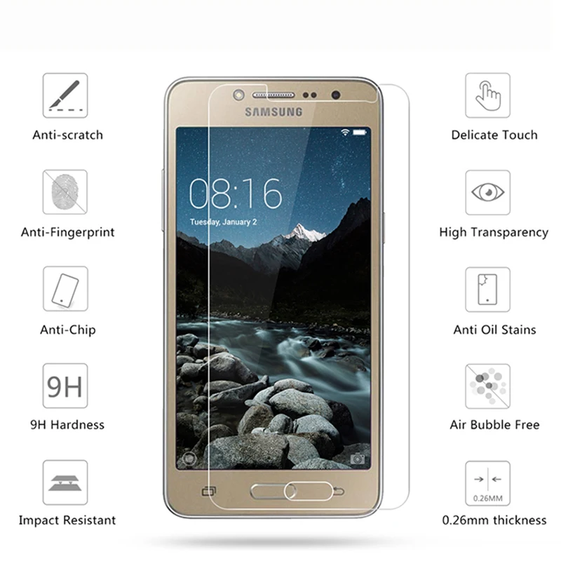 Защитное стекло для samsung Galaxy J2 Prime, защитная пленка для экрана Samsun Galax J 2 Pro, армированный закалённый чехол Sumsung Samsumg