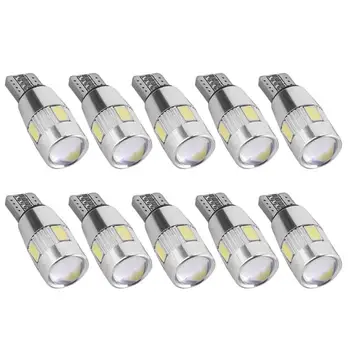 

2/4/6 Car LED Lights Canbus T10 5630 6SMD Decoding W5W Show Wide Lights 12V Car-Styling Parking Fog Lights Lamps ME3L