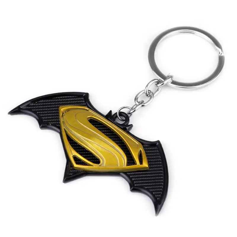 Buy New Styles Cartoon Superman vs batman keychain