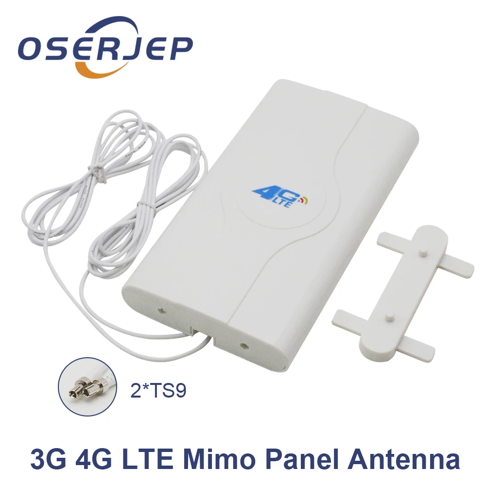 700-2600 МГц 3g 4g Lte внешняя панель усилителя антенна 4G LTE MIMO 2X TS9 Разъем+ 2 м/3 м/5 м для 3g 4g huawei маршрутизатор модем