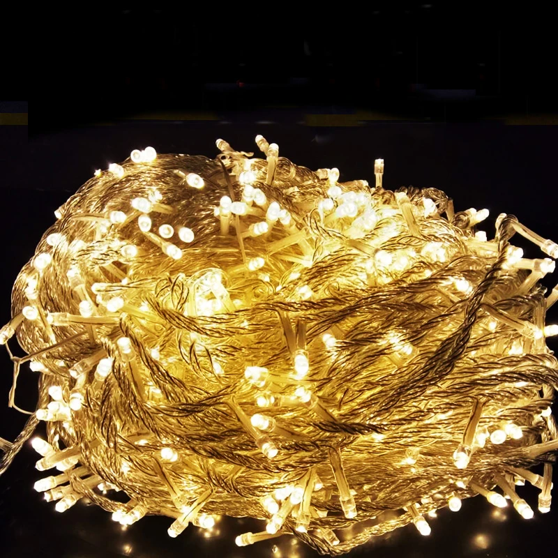 

LED String Lights 5M 10M 20M 30M 50M 100M Outdoor Christmas Decoration Garland LED String Fairy Light for Holiday Wedding Party