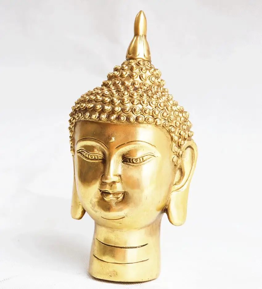 

Bronze copper home decoration crafts decoration head portrait apotropaic Factory Copper Feng Shui crafts