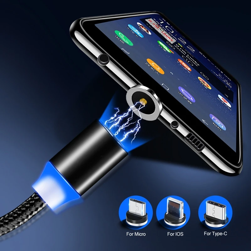 Oppsselve Магнитный кабель Micro USB C адаптер для быстрой зарядки телефона Microusb type-C магнитное зарядное устройство type C для iPhone samsung Xiaomi