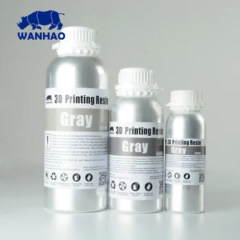 

8 Colour WANHAO Resin 405NM D7 3D Printer Resin 1 Liter for sale , DLP SLA LCD 3D Printer Liquid Priting Material