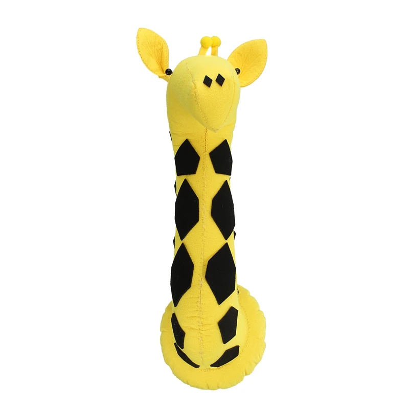

Newest Giraffe 3D Felt Animals Head Children Bedroom Wall Hangings Decor Artwork Christmas Gifts Wall Mounted Stuffed Toy
