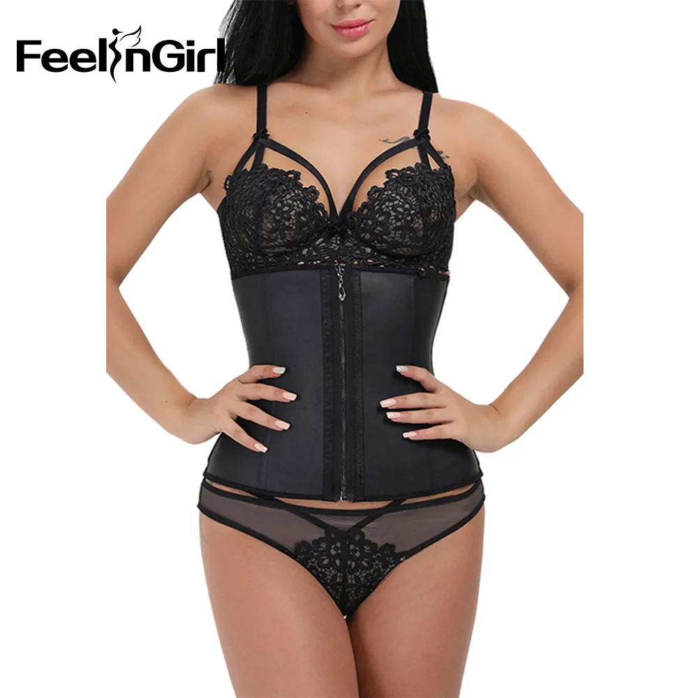 

FeelinGirl Modeling Strap Waist Trainer Slimming Underwear Slimming Belt Slimming Lose Weight Belly Body Shaper Corset-E