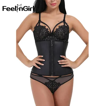 

FeelinGirl Modeling Strap Waist Trainer Slimming Underwear Slimming Belt Slimming Lose Weight Belly Body Shaper Corset-E