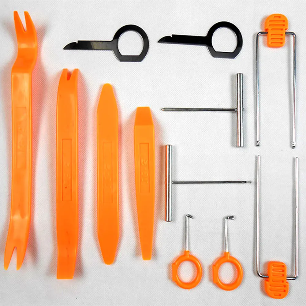 

Professional kit Including 12 Distinctive Tools for Car Audio Stereo Removal and Installation