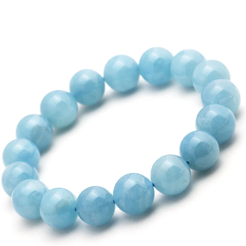 

Sea Blue Bracelet Natural Ladies Crystal Hand Run Blue Lap Bracelet Birthday Gift