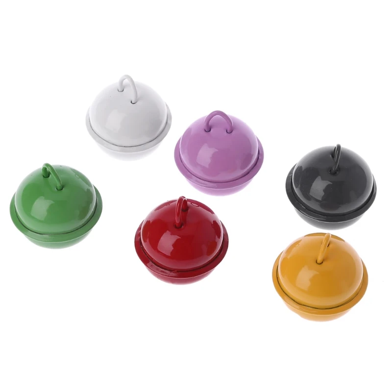 

6pcs Copper Jingle Bells Pet Dog Cat Collar DIY Charm Bell For Festival Party