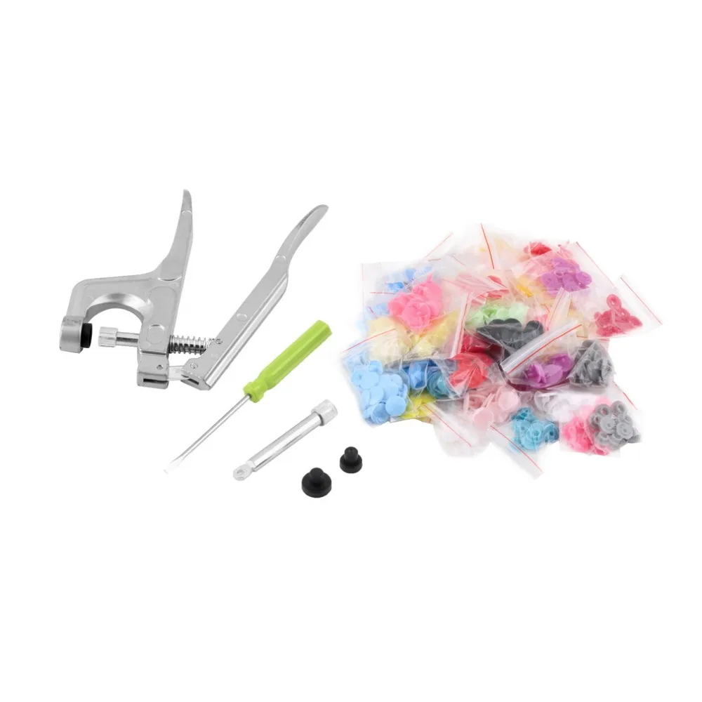

Button Snap Pliers Plastic Resin Press Stud Cloth Hand Pressure Clamp Button Installation Tool Pressure Deduction Dropshipping