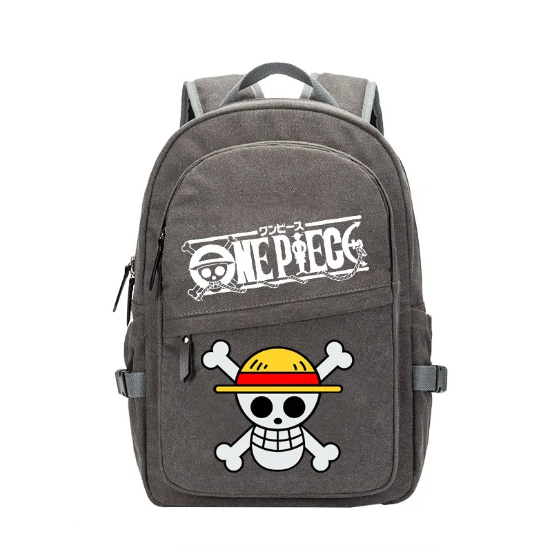 

Japan Anime One Piece Luffy Print Backpack Fashion Women's Men's Travel Backpack Teenagers School Shoulder Bag Rucksack Mochila