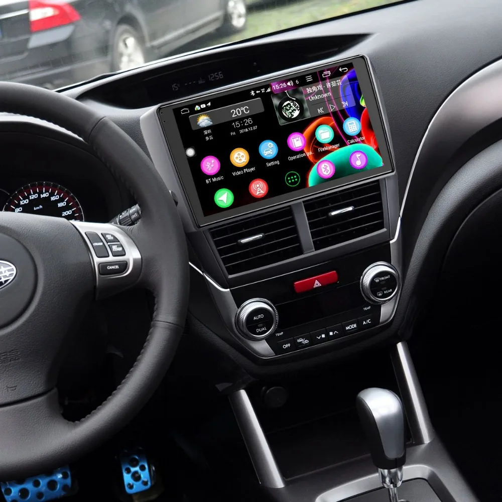 Perfect 9"Android Car Radio Stereo GPS Head Unit For Subaru Forester 2008-2012 Multimedia Player Built-in 4G Modem DSP Wireless Carplay 2