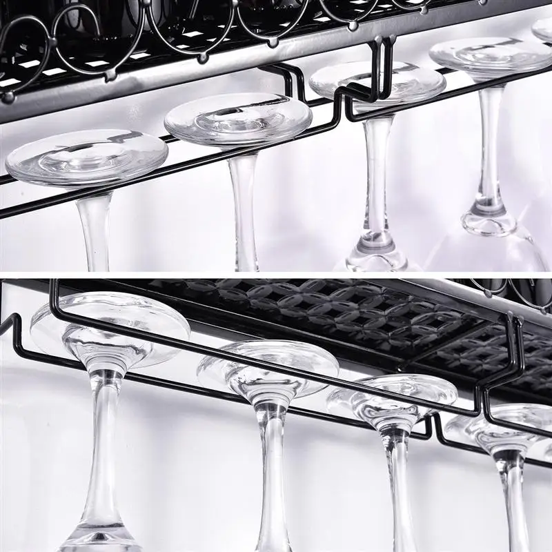 1 шт. белый/черный настенный винный шкаф для бутылки шампанского стеклянный барный аксессуар для кухни практичная подставка для вина украшение дома