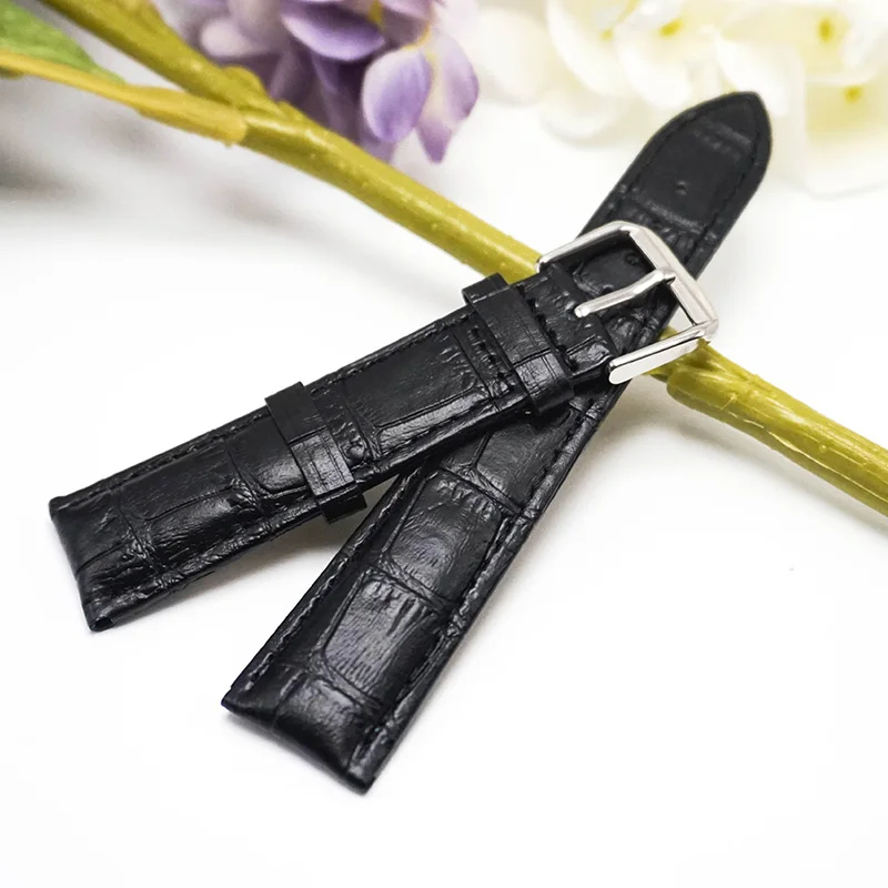 Ремешок для часов кожаный 16 мм 18 20 22 мм|watchband 20mm|correa de relojleather strap |