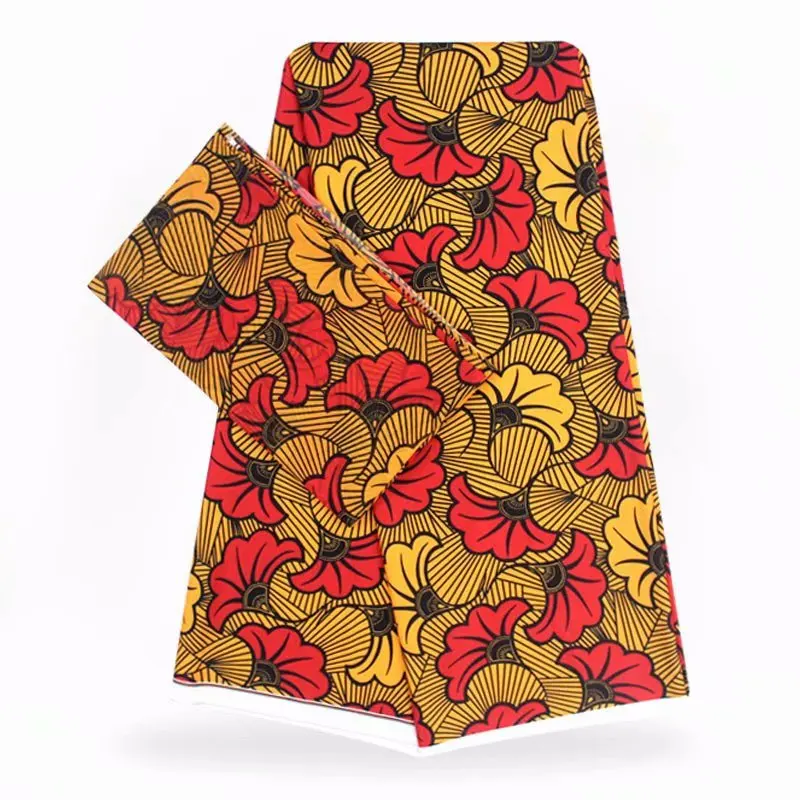 Последняя нигерийская атласная ткань винтажная шелковая ткань Африканский материал Анкара воск шелковая ткань 2 ярдов шифон+ 4 ярдов модал для платья