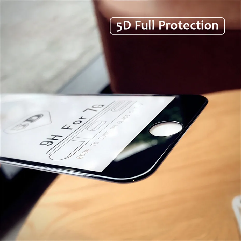 MOUSEMI Protective Glass For iPhone 6 6s 7 X XR XS MAX 8 Plus Screen Protection 5D Full Cover Tempered Glass On The For iPhone 6 (17)
